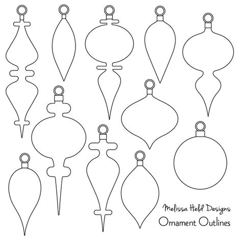Christmas Ornament Clipart Outline 20 Free Cliparts Download Images