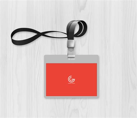 Exclusive appreciation designs & messaging Free Office ID Card Mockup - Graphic Google - Tasty ...