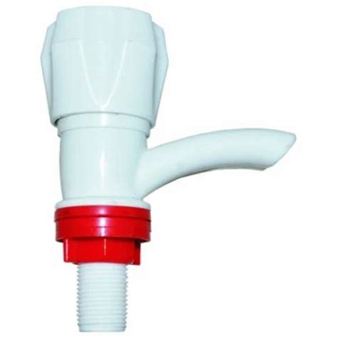 Crysta White Pvc Pillar Bib Cock Size 15mm At Rs 25unit In Ahmedabad Id 15079148888