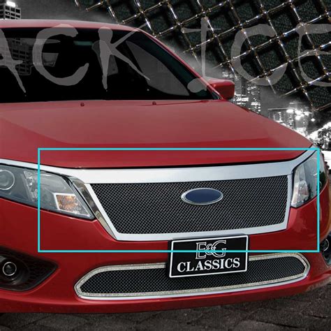 Eandg Classics 2010 2012 Ford Fusion Grille Fine Mesh Grille Upper Only