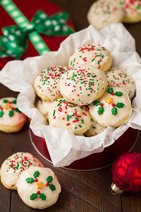 Gorgeous on your christmas cookie tray! Italian Ricotta Cookies - Cooking Classy