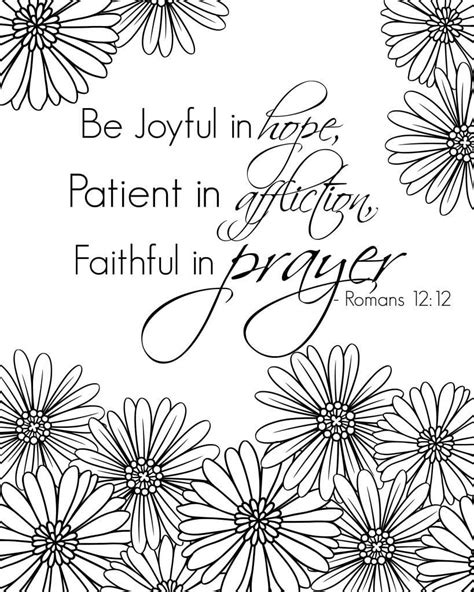 Free Printable Bible Verse Coloring Sheets Simple Mom Project