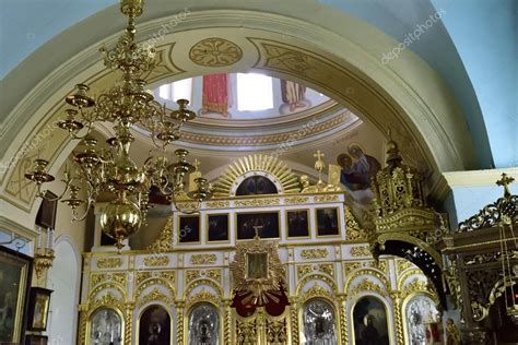 Russian Orthodox Church Interior Jerusalem Stock Editorial Photo