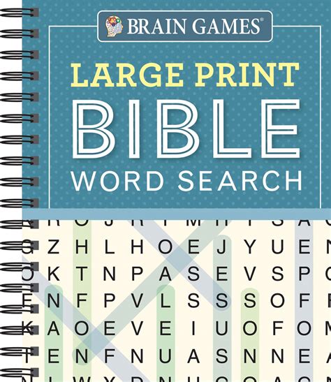 Bible Word Search Large Print Brain Games Phoenix