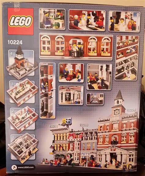 Lego 10224 Town Hall New Build And Review Lego Town Eurobricks Forums