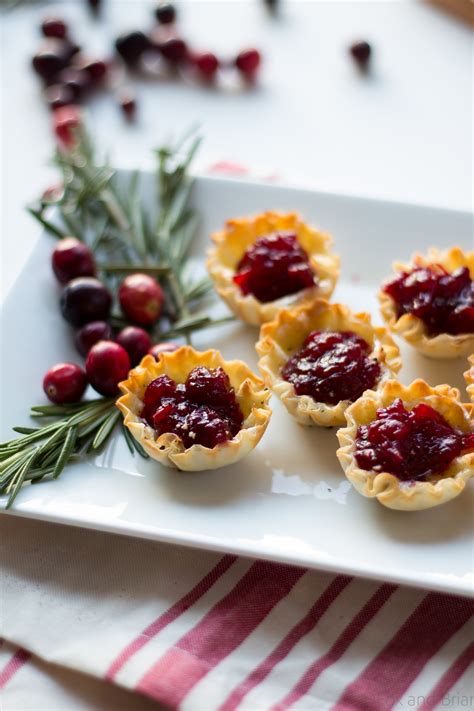65 best christmas dessert recipes to. Cranberry Brie Mini Tarts