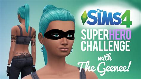 The Sims 4 Superhero Cas Challenge — With Thegeenee Youtube