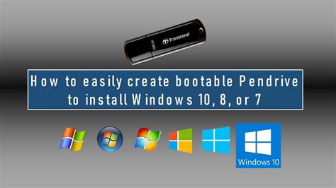 How To Boot A Pendrive Install Windows 10 By Pendrive Bootable