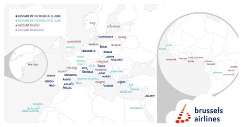 Brussels Airlines Restarts Its Operations With A Network Of 59