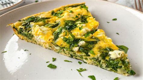 Easy Spinach Frittata Recipe