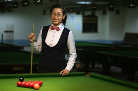 Hong Kong Womens Snooker Ace Looks To Break Mens Elite Daily Mail