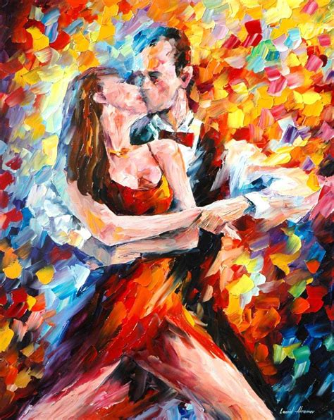 Impressionist Dance Painting Dancing Wall Art By Leonid