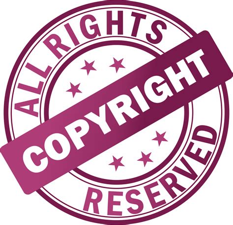 Copyright All Rights Reserved Symbol Png Transparent Images Png All