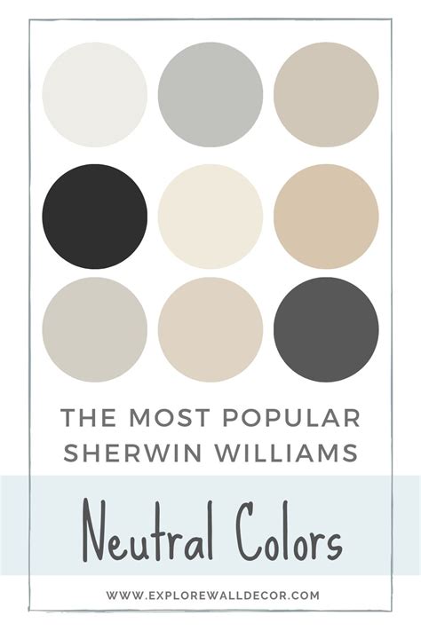 For a creamy paint color with a bit more oomph, banbury recommends a neutral with pale pink undertones. What Are the Most Popular Sherwin Williams Neutral Colors ...