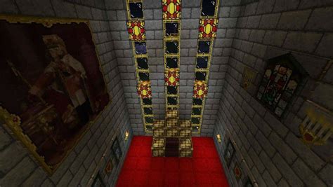 Throne Room Castle Interior Minecraft By Bexrani On Deviantart