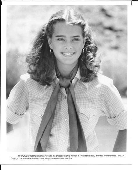 Brooke Shields Wanda Nevada 1979 Publicity Still Photo 8x10 1814235069