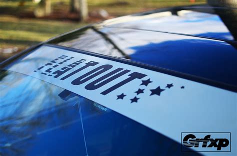 Create Your Own Vinyl Windshield Banner Sunstrip Grafixpressions