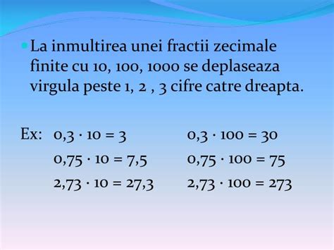 Ppt Operatii Cu Fractii Zecimale Finite Powerpoint Presentation Id