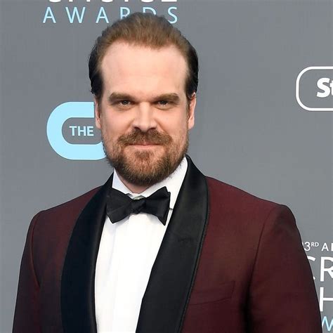 David harbour as david harbour jr., his fictional father, in character as dr. David Harbour Has a New Approach to 'Stranger Things ...