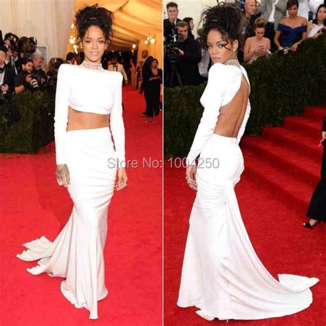 Rihanna White Dress Jandese Reped