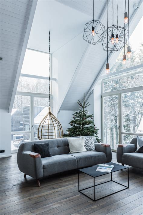 House On Stilts Dizaino Virtuvė Living Room Scandinavian