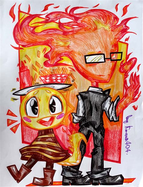 Grillby And Monster Kid Undertale Know Your Meme