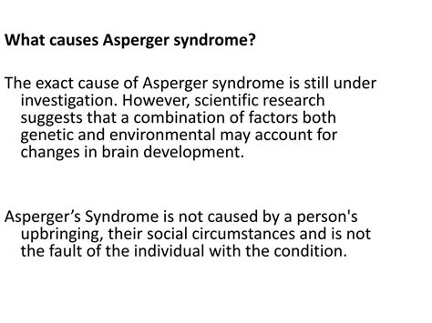Ppt Aspergers Syndrome Powerpoint Presentation Free Download Id2353708