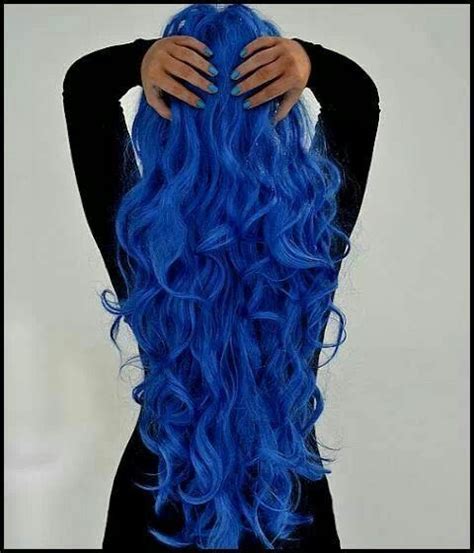 That'll be the color of your do. Electric Blue | Hair Colors | Pinterest