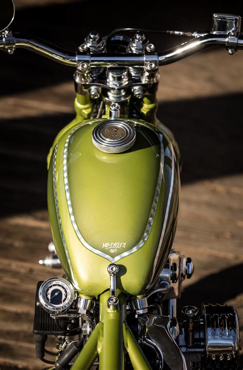 Hell Kustom Harley Davidson Knucklehead By Mb Cycles