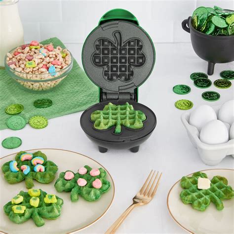 Dashs New Shamrock Shaped Waffle Maker Is Better Than A Pot Of Gold