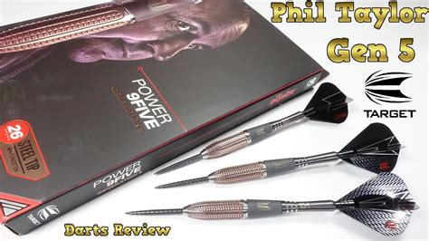 Target Phil Taylor Power 9five Gen 5 Darts Review Youtube