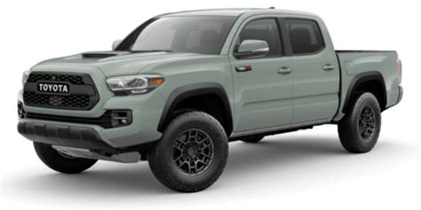 Shades Of Gray 2021 Toyota Tacoma Color Options Yotatech