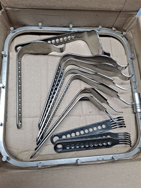 Used Innomed Charnley Retractor Charnley Hip Retractors Set 12 Pieces O