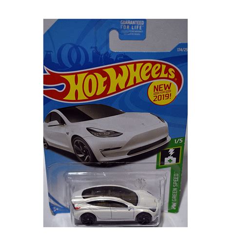 Hot Wheels Tesla Model 3 Template