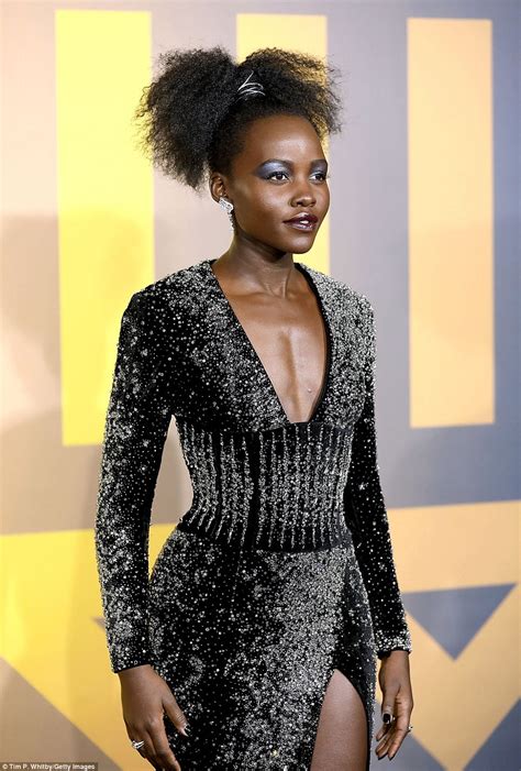 Lupita Nyong O Stuns For Black Panther Premiere In London Daily Mail Online