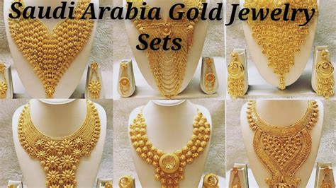 Saudi Arabia Gold Jewelry Sets 2021 Saudi Arabia Styles Jewelry Collection Youtube