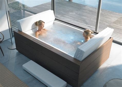 Duravit Sundeck Bath Tub For Two Luxury Bathtub Modern Bathroom Design