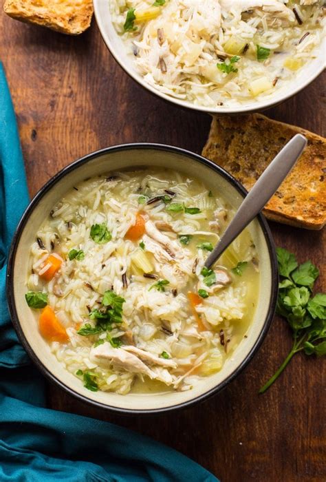 Instant pot chicken soup with egg noodles is the best homemade soup recipe made from scratch in a pressure cooker. Turkey and Wild Rice Soup | Instant Pot Turkey Soup ...