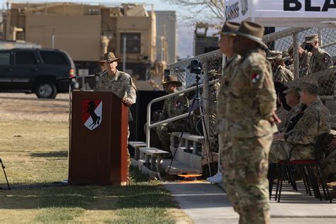 24th Regimental Command Sergeant Major Assumes Responsibility Of 11th