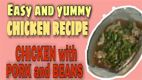 Chicken With Mister Beans Youtube
