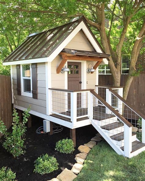 One of the ways you can emulate this. Backyard Playhouse- Made from Scratch » ourfauxfarmhouse.com