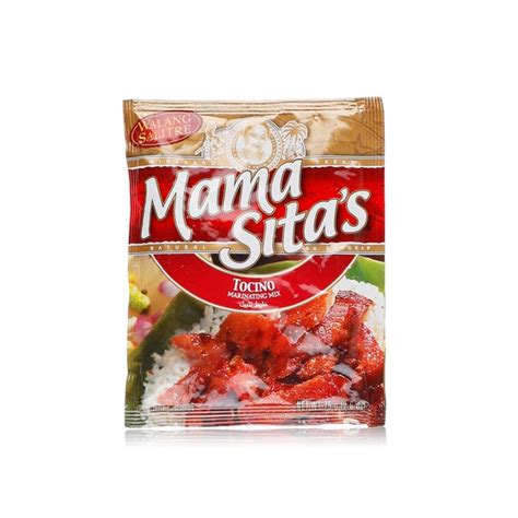 Mama Sitas Tocino Marinade Mix 75g Spinneys Uae
