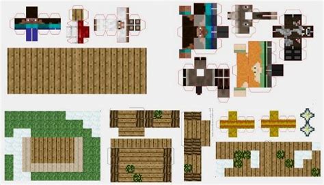 Minecraft Papercraft Mini House Pictures To Pin On Pinterest Pinsdaddy