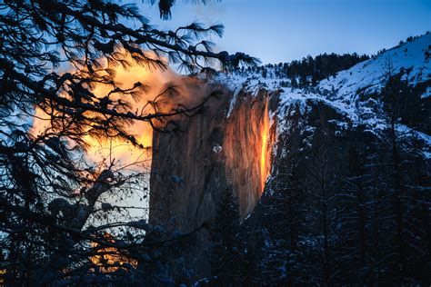 The Yosemite Firefall In Northern California Will Be Visible For 2 Weeks