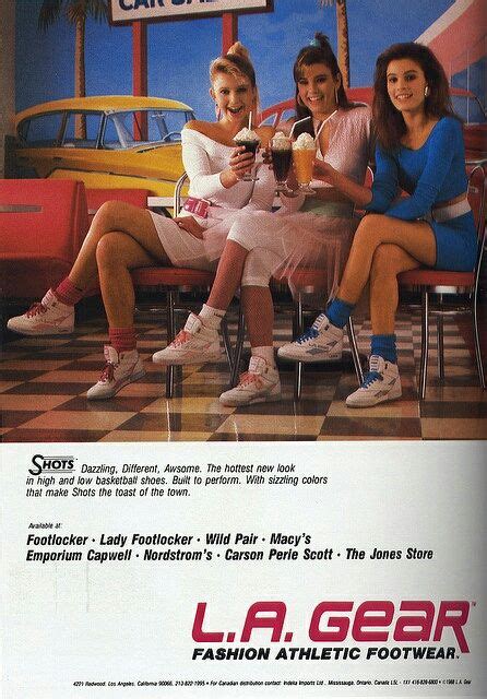 La Gear Ad From Vhs 80 On Tumblr 80s Fashion 1980s Fashion 80s