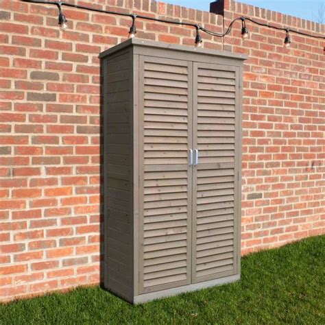 Wooden Garden Storage Shed Tall Garden And Camping