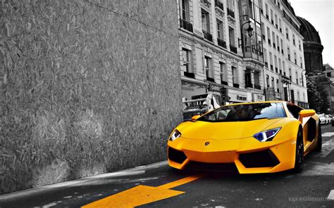 Yellow Lamborghini Aventador Wallpapers And Images Wallpapers