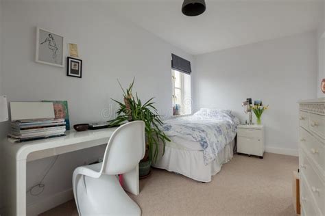 Furnished Room With Single Bed Editorial Photo Image Of England Home
