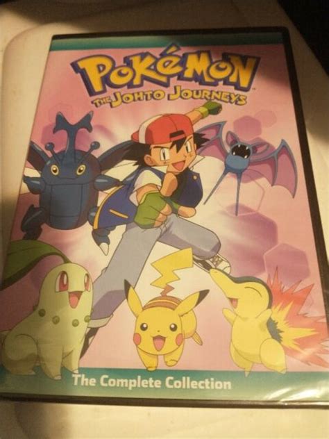 Pokemon The Johto Journeys The Complete Collection Dvd 2015 4