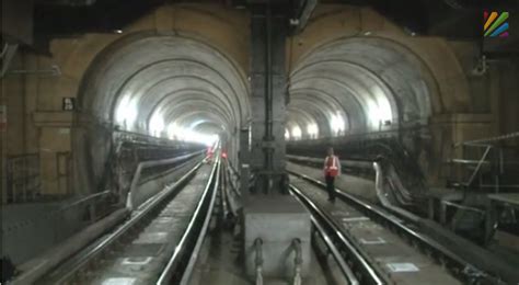 Video A Rare Look Inside The First Tunnel Under The Thames Built By